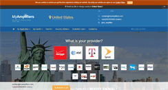 Desktop Screenshot of myamplifiers.com
