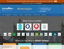 Tablet Screenshot of myamplifiers.com